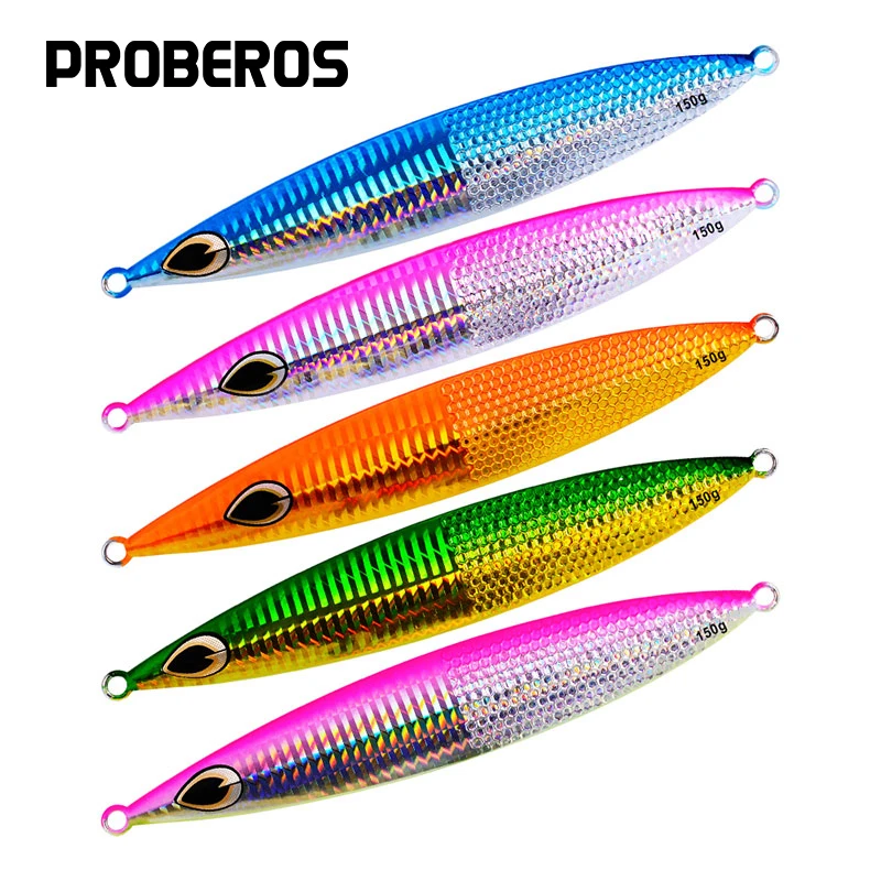 PROBEROS 5 шт. металлическая рыболовная приманка 150 200 г цветов для забрасывания