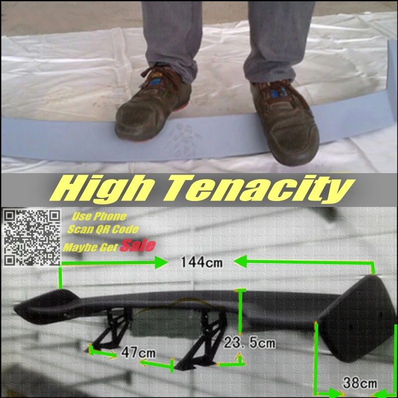 Автомобильный большой GT задний спойлер крыло дефлектор/багажник лезвия дрейф