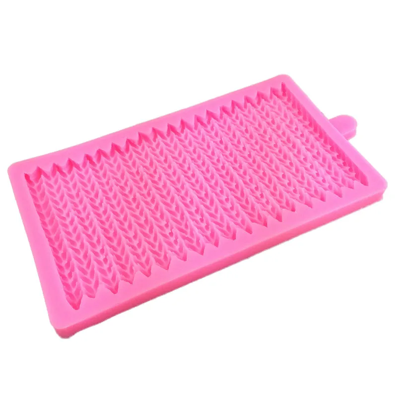 

Wool Knitting Fondant Mold for DIY Pastry Cupcake Dessert Lace Decoration Baking Tool Kitchen Mould