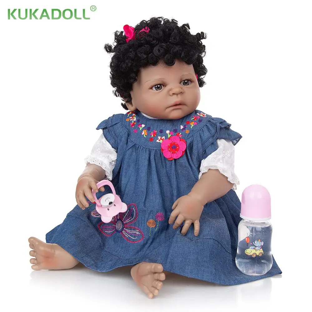 Кукла KUKADOLL 23 дюйма полностью силиконовая прекрасная коллекция игрушки кукла