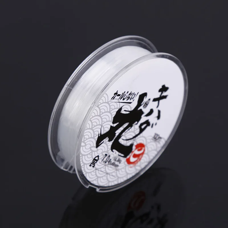 

Japan imported fishing line main line 100 meters raw silk nylon master sub-fishing strong pull fishing line Accessories