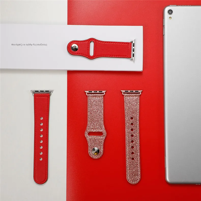 Кожаный ремешок для apple watch pulseira apple watch 5 4 3 band 44 мм/40 мм iwatch band 42 мм/38 мм correa браслет ремешок для часов