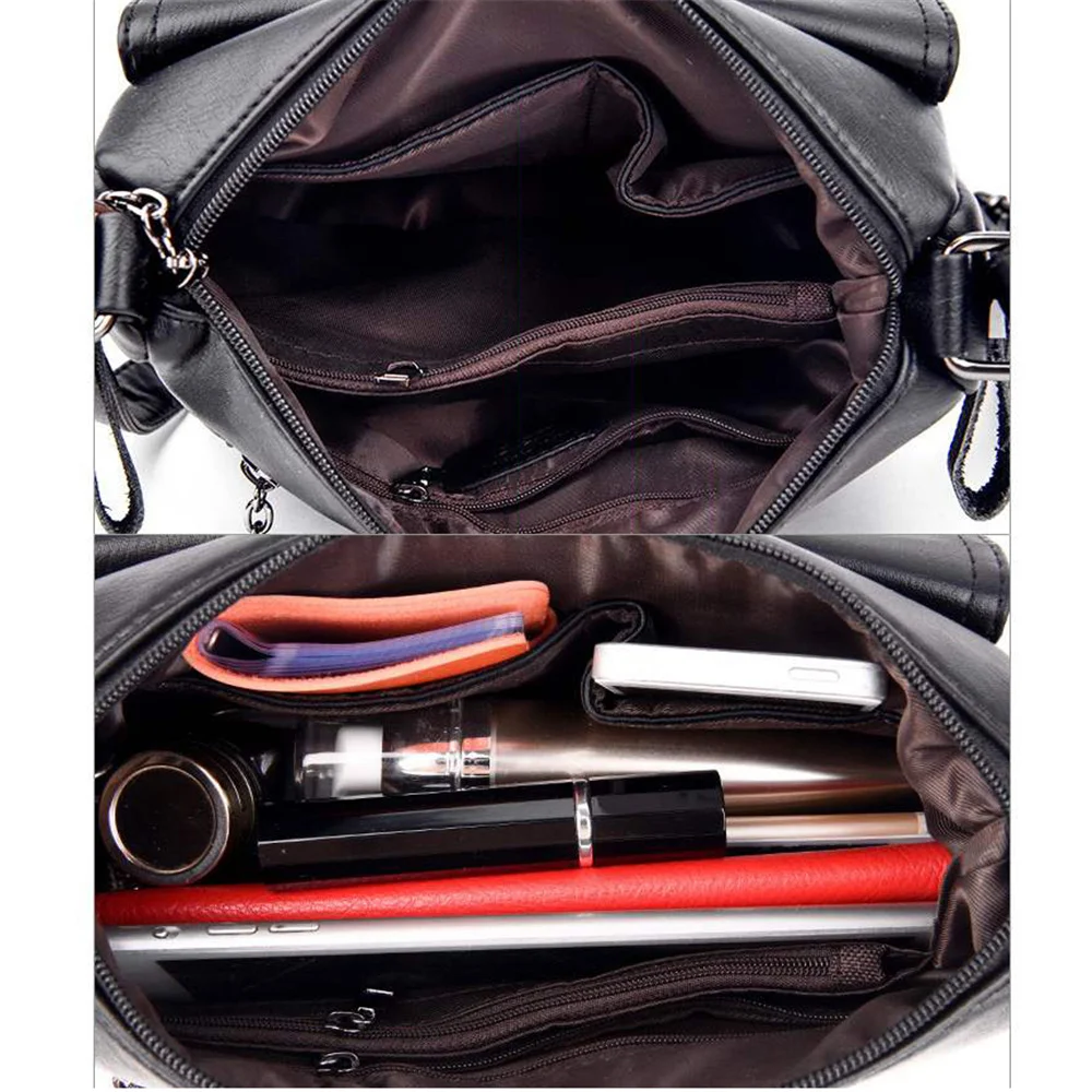 Белая женская сумка из мягкой кожи роскошные сумки для женщин дизайнерские через