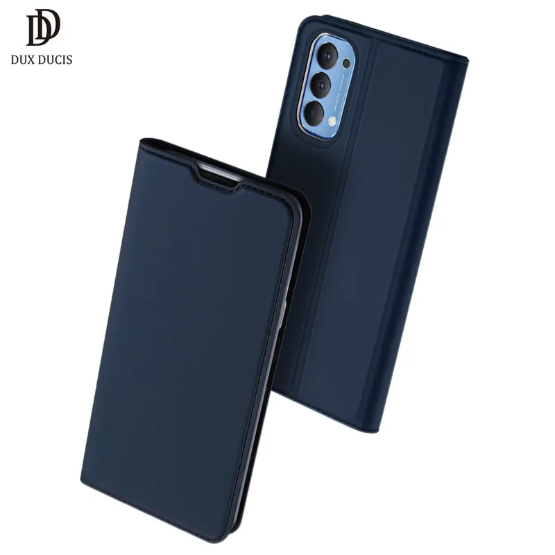 

Чехол-книжка для Oppo Reno 4, 4g Pro, A92s, кожаный, с отделением для карт
