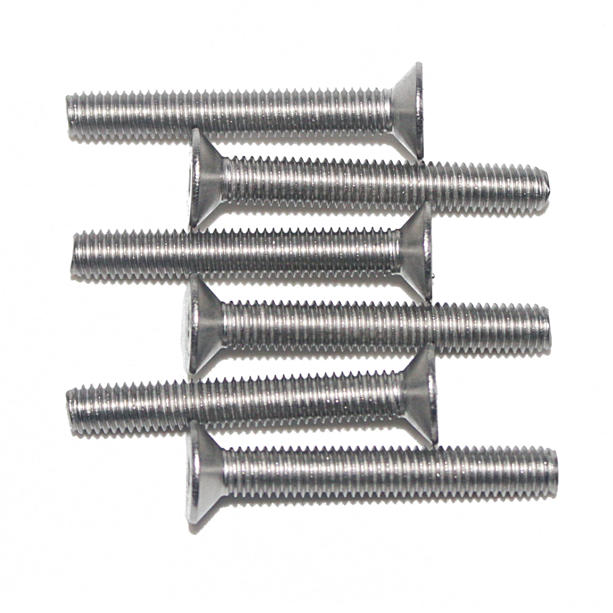 M5 шестигранный привод из нержавеющей стали плоский (затонувшая головка) винт x 0 8