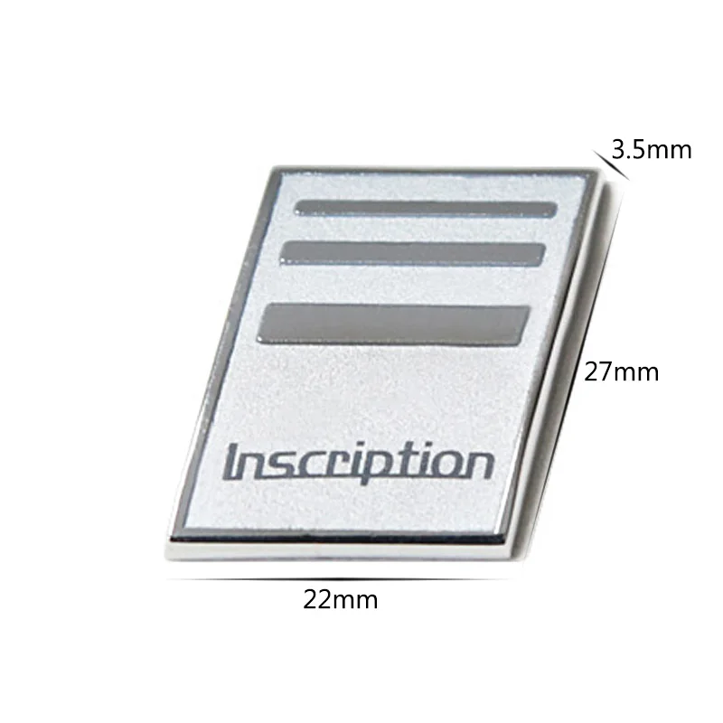 Наклейка с именной табличкой логотипом на багажник автомобиля для VOLVO XC60 S90 XC90 XC40