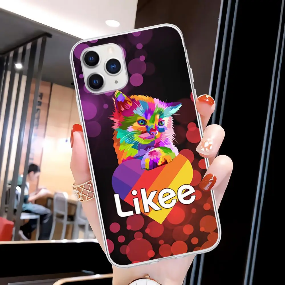 

Likee Cat Bear Love Transparent Mobile Phone Case Clear Cover For Samsung Galaxy A21S A71 S8 S9 S10 Plus Lite S20 Note 20 Ultra