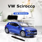Модель автомобиля welly 1:24 VW Scirocco из сплава, модель автомобиля, коллекция украшений, подарок, игрушка, литье под давлением