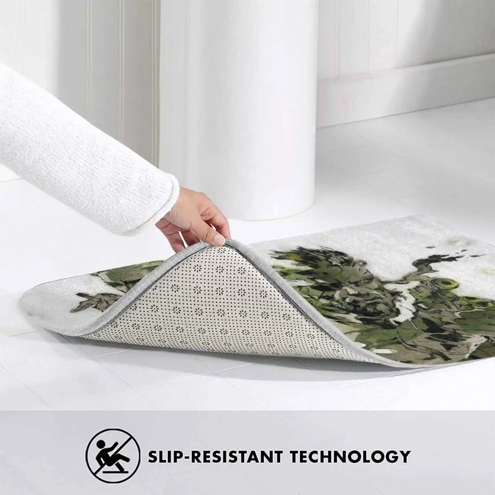 Большой начальник удобный коврик для двери подкладка ножек металлическая