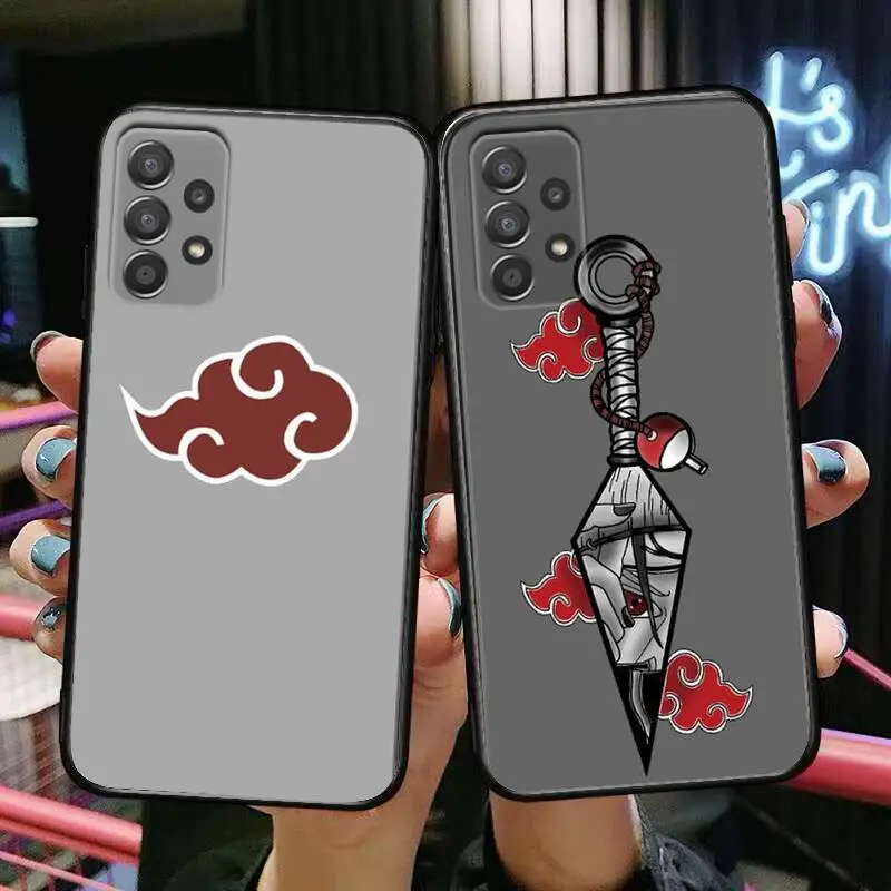 

Popular Japanese Anime Phone Case Hull For Samsung Galaxy A70 A50 A51 A71 A52 A40 A30 A31 A90 A20E 5G a20s Black Shell Art Cell