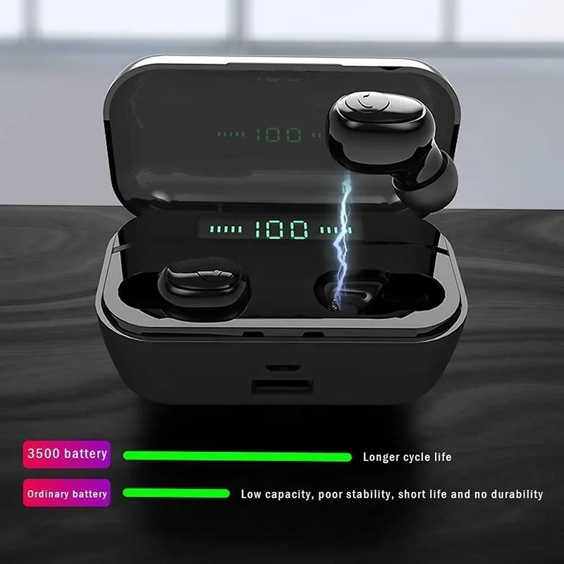 Yueetc G6S наушники-вкладыши TWS с Блютуз наушники беспроводные bluetooth наушники, наушники, свободные руки, беспроводные наушники для смартфона