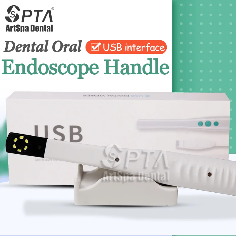 

6-LED Dental Intra Oral Endoscope 4 Mega HD Pixels USB 2.0 Medical Equipment Dentistry Monitor Real-time Video Inspection