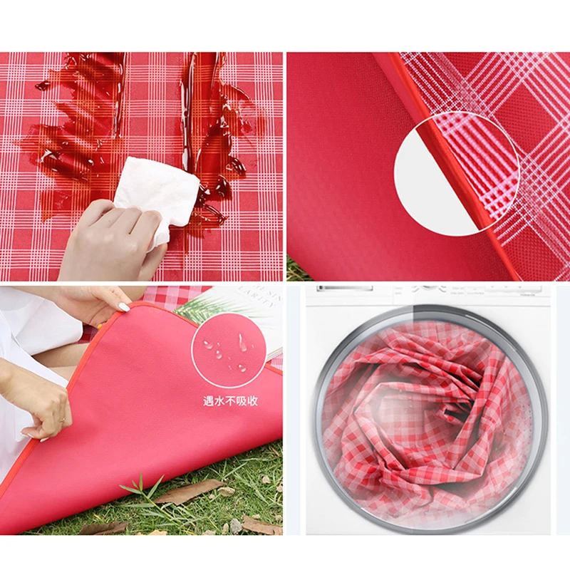 

1PC Size S/L Outdoor Foldable Waterproof Picnic Mat Soft Portable Camping Travel Blanket