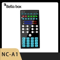 bella box nc a1 bluetooth audio sound card usb headset microphone live broadcast for mobile phone voice changer device