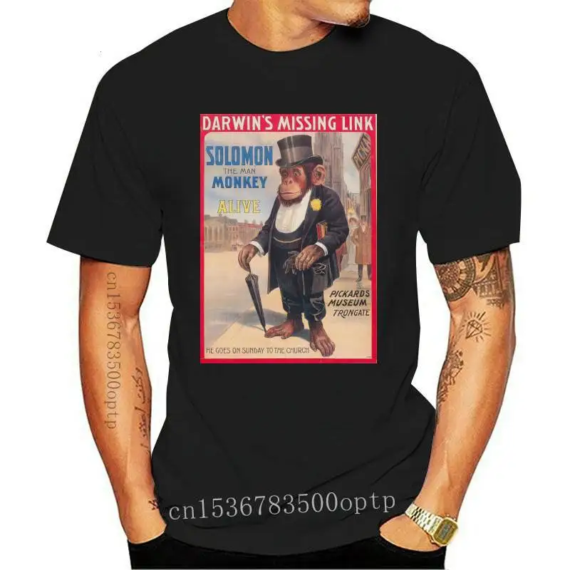 

Новая Винтажная Дизайнерская футболка с рисунком в стиле Дарвина