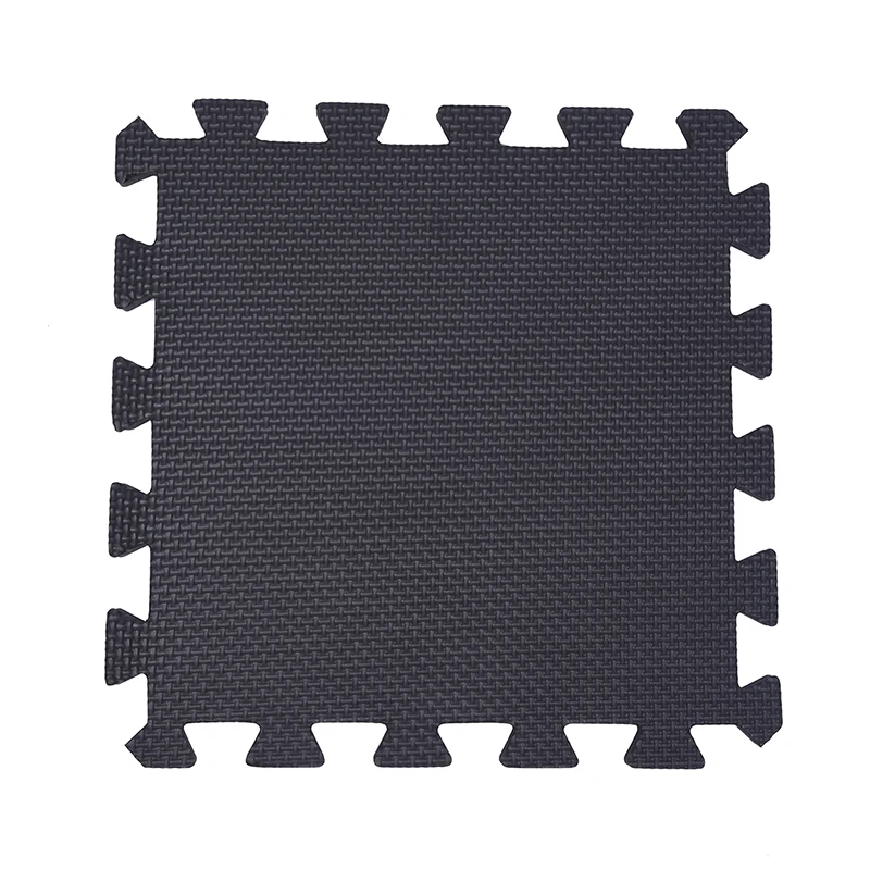 10 Piece Eva Foam Puzzle Exercise Mat Interlocking Floor Tiles -- White and Black | Дом и сад