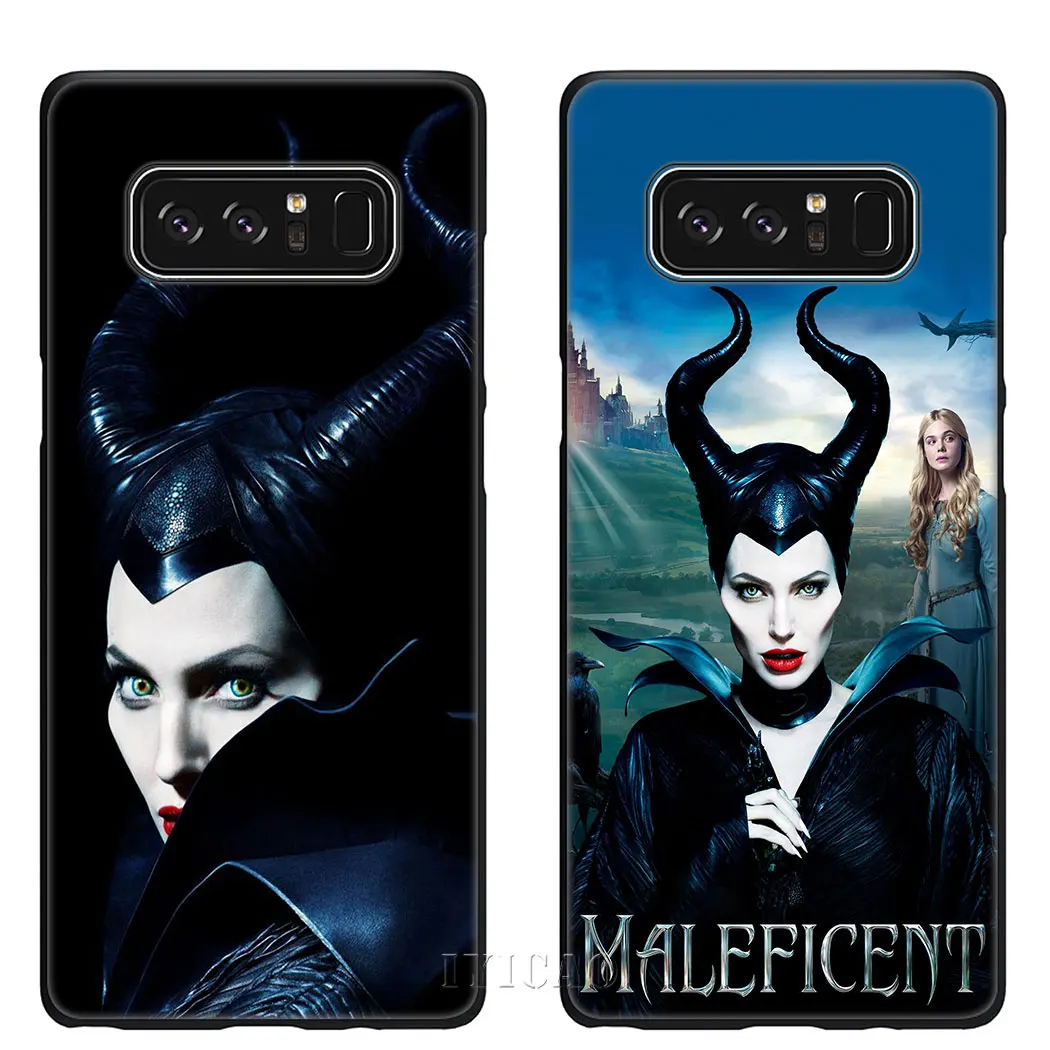 Мягкий силиконовый чехол Maleficent Angelina для samsung Galaxy Note 8 9 10 Plus A50s A40s A30s A20s A10s TPU |