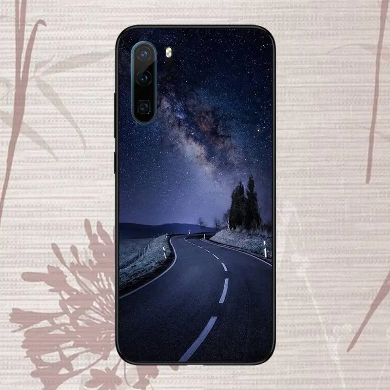 

highway Phone Case For Huawei P20 P30 P40 lite Pro P Smart 2019 Mate 10 20 Lite Pro Nova 5t