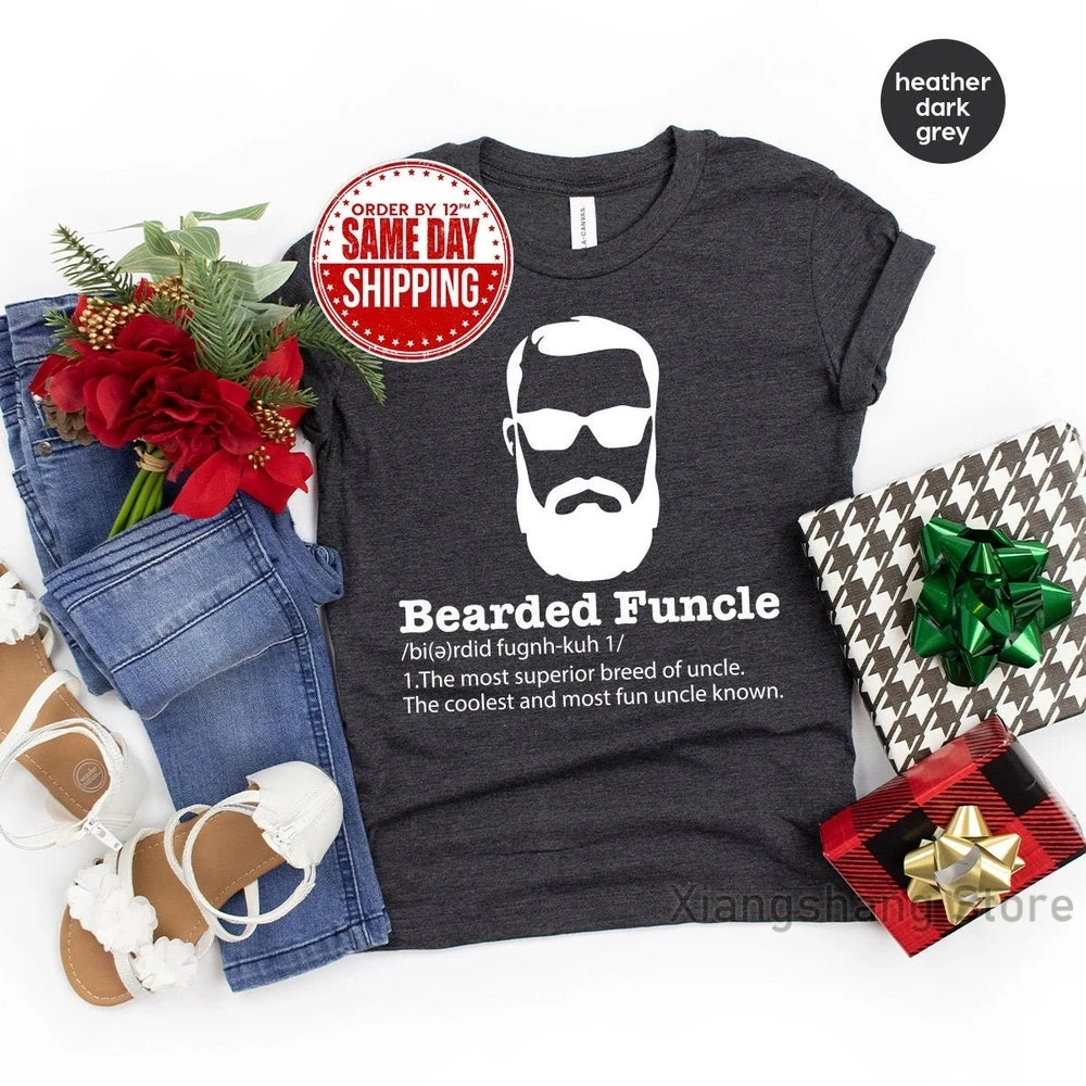 Футболка с изображением медвежьего дяди Веселая футболка | Женская одежда
