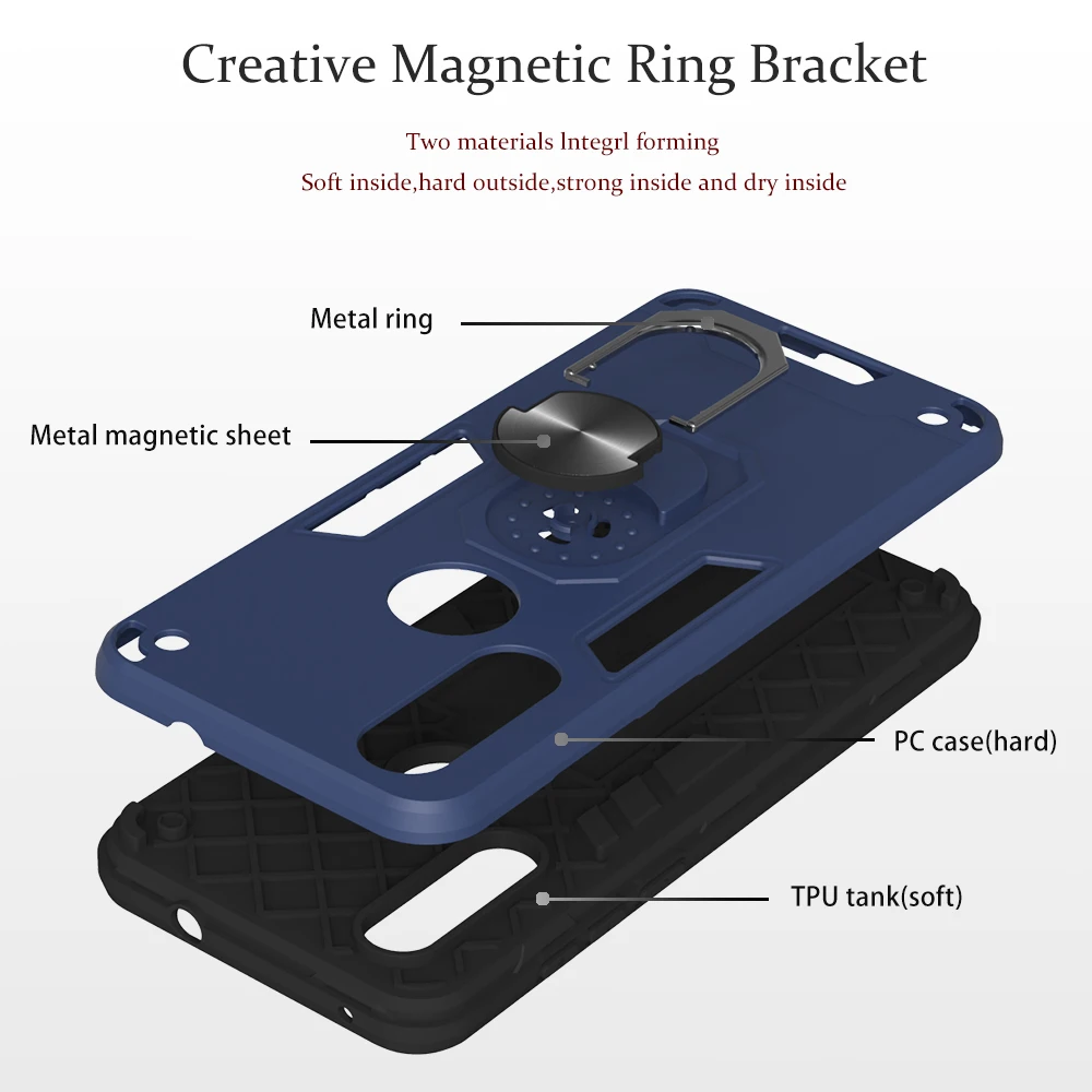 Роскошный силиконовый магнитный автомобильный держатель мягкий чехол для Moto P40