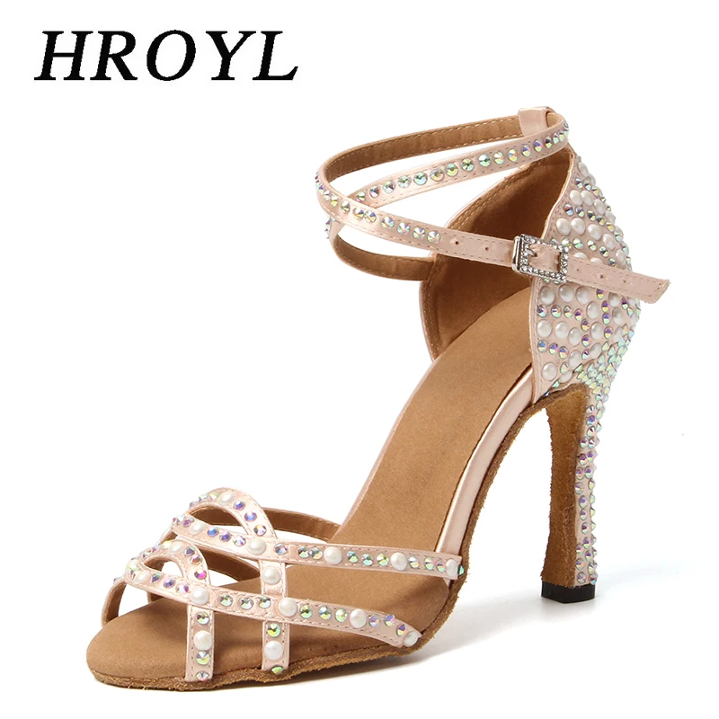 Туфли женские для латиноамериканских танцев великолепные сандалии с