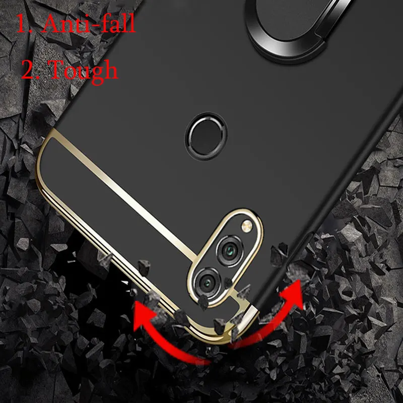Ударопрочный чехол 3 в 1 для Meizu Note 6 Pro 7 Plus S6 E2 5 2 магнитный кольцевой держатель