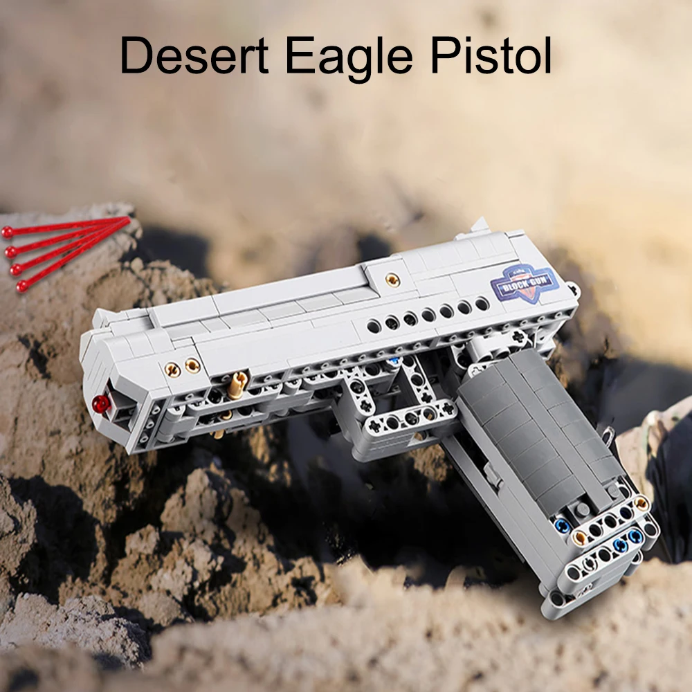 Снайперская винтовка karcada 98k пистолеты Desert Eagle с пулями модель Ww2 военные игрушки