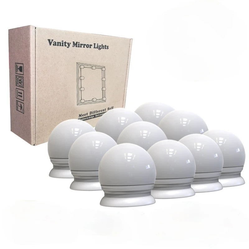 

LED Makeup Mirror Light Bulb Touch Switch USB Cosmetic Light Dressing Table Wall Lamp for Dressing Table