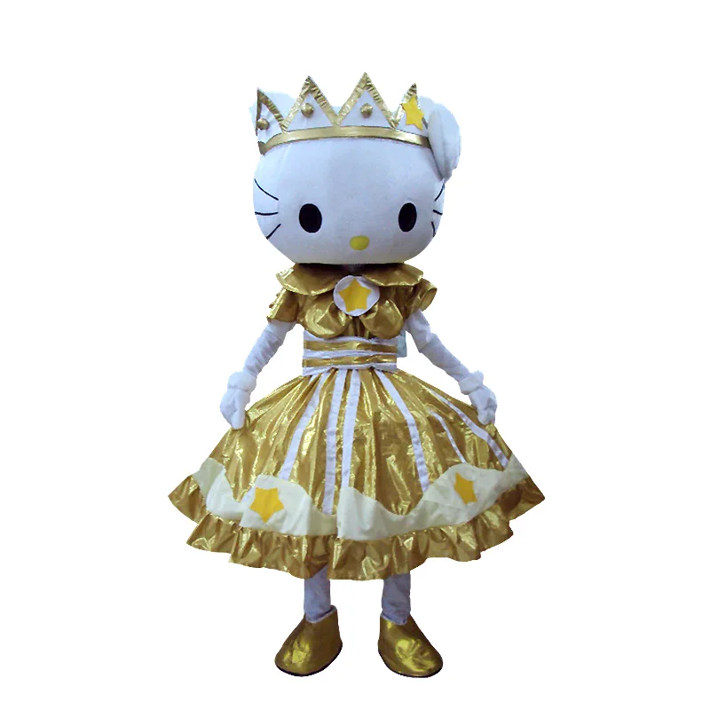 

HelloKitty cat cartoon doll costume adult doll costume doll props KT cat HelloKitty costume KT cat walking props character