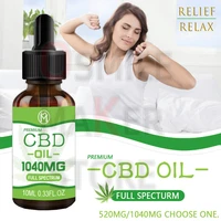 new formula 10ml real hemp full spectrum cbd oil extract from hemp flowers drop for relax body mind anti anxiety sleep better
