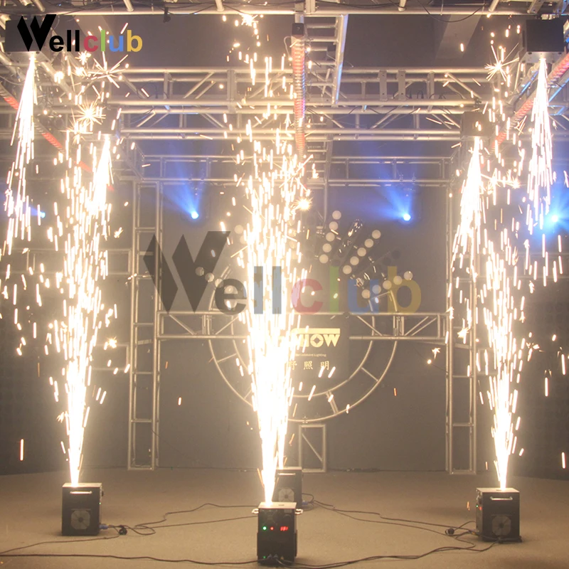 2 шт. добавить 10 мешков ti порошок 650 Вт Sparklers водопад фейерверк пиротехника