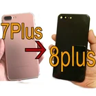 Высококачественная стеклянная задняя крышка корпуса для iPhone 7 Plus, как 8 Plus, задняя крышка батарейного отсека для iPhone 7 P, корпус 8 P, стиль
