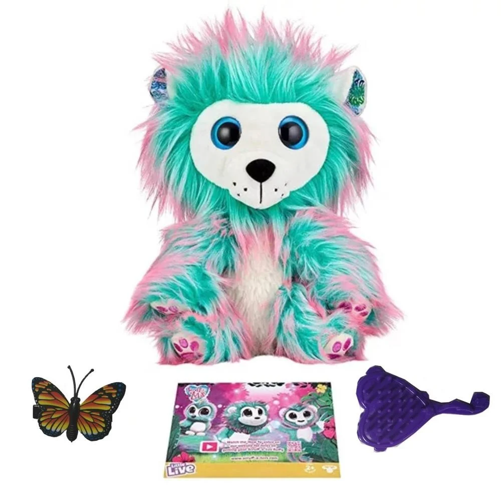 Juguetes de peluche de Scruff a Luvse para ni&ntilde;os, de 3 colores juguetes de felpa, perro de ba&ntilde;o, gato, conejo, regalo ruso, 23x20x7CM-1