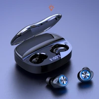 2021 hot selling stereo wireless headset headphone with charging box support charging mobile phones tws earphone headphonesea