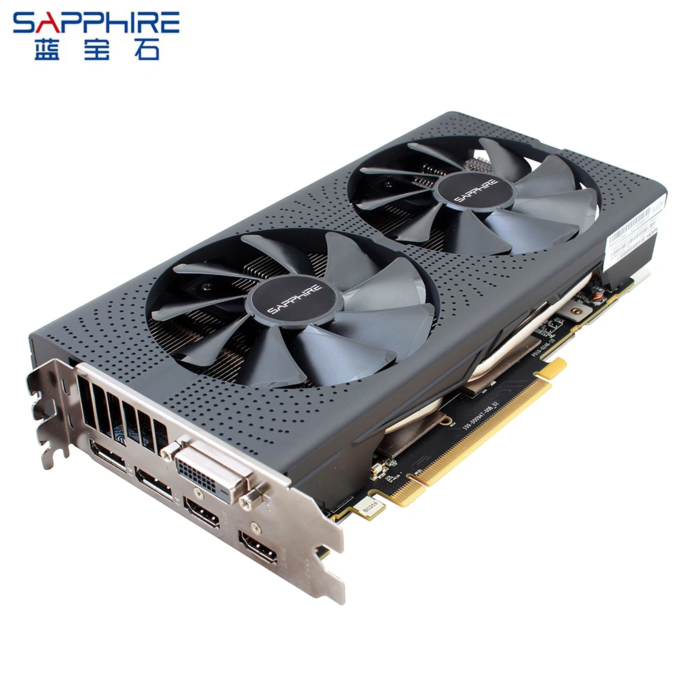 Видеокарты SAPPHIRE AMD Radeon RX 570 игровой ПК 4 Гб 256 бит GDDR5 видеокарта PCI Express 3 0 для