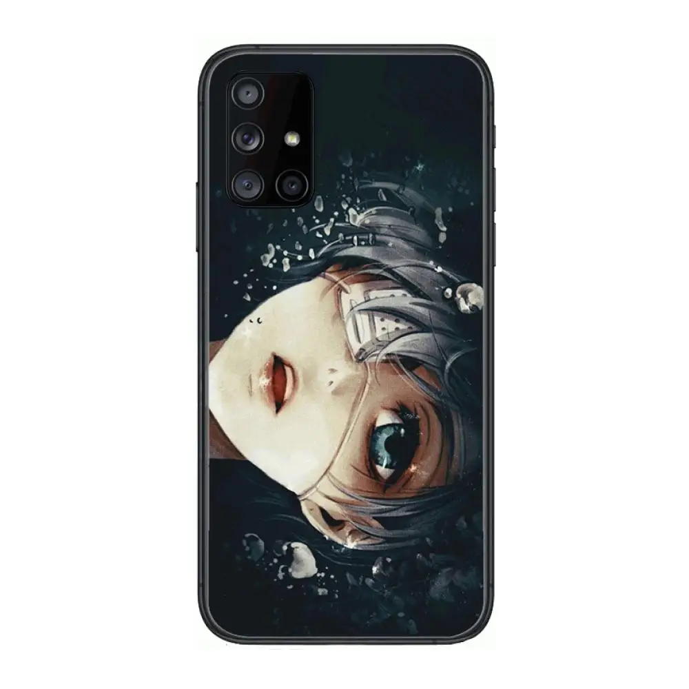 

Japanese Anime Black Butler cartoon Phone Case Hull For Samsung Galaxy A 90 50 51 20 71 70 40 30 10 80 E 5G S Black Shell Art C