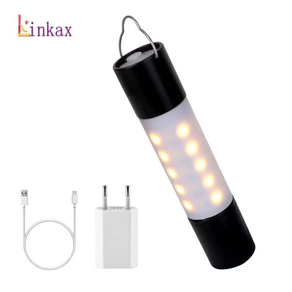 USB Перезаряжаемые светодиодный рабочий светильник вспышки T6 фонарь Фонари 6