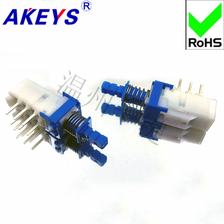 1 шт. переключатель с прямым ключом выключатель питания 6-контактный замок