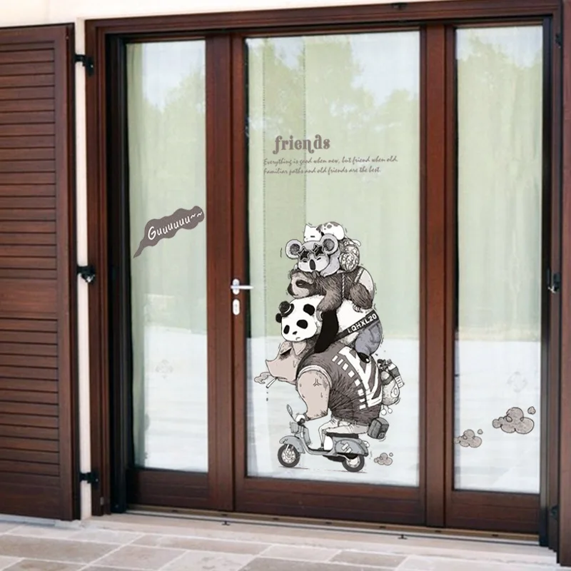 

Cartoon Animal Wall Stickers for Kids Rooms Decor Bedroom Living Room Decoration Art Decals for Furniture Mural Removable