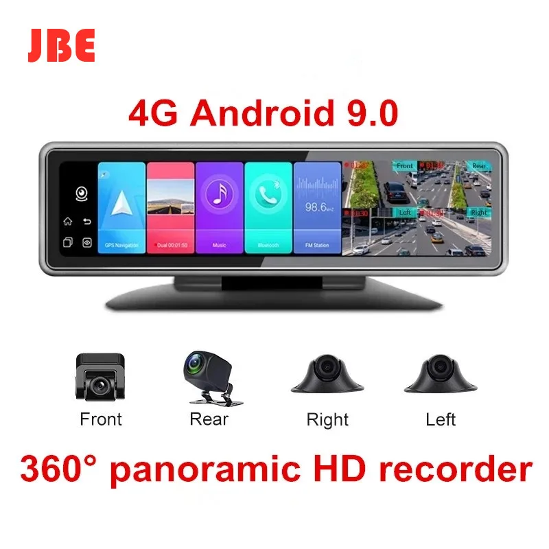 Зеркало заднего вида с GPS-навигацией 4G Android 360 | Автомобили и мотоциклы