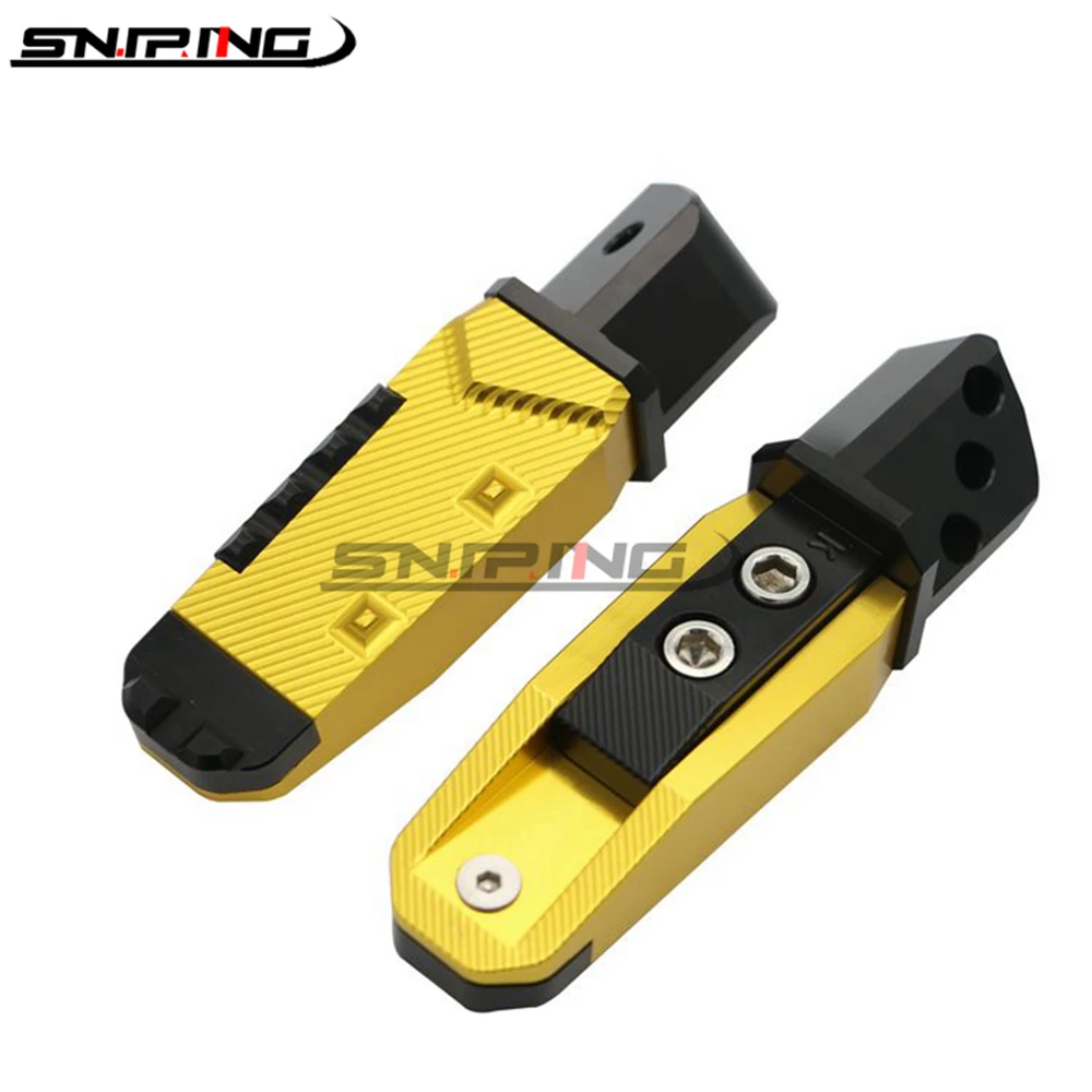 

For Kawasaki Versys650 Ninja 650 ZRX1200 Z900RS Motorcycle CNC aluminum rear foot nail pedal passenger pedal