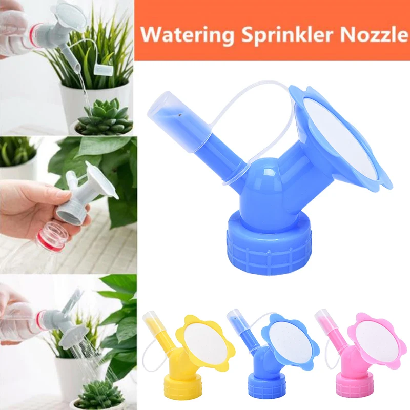 

1pc Potted Plant Watering Tool Can Garden 2in1 Plastic Sprinkler Nozzle Watering Cans Sprinkler For Waterers Bottle Garden Tools