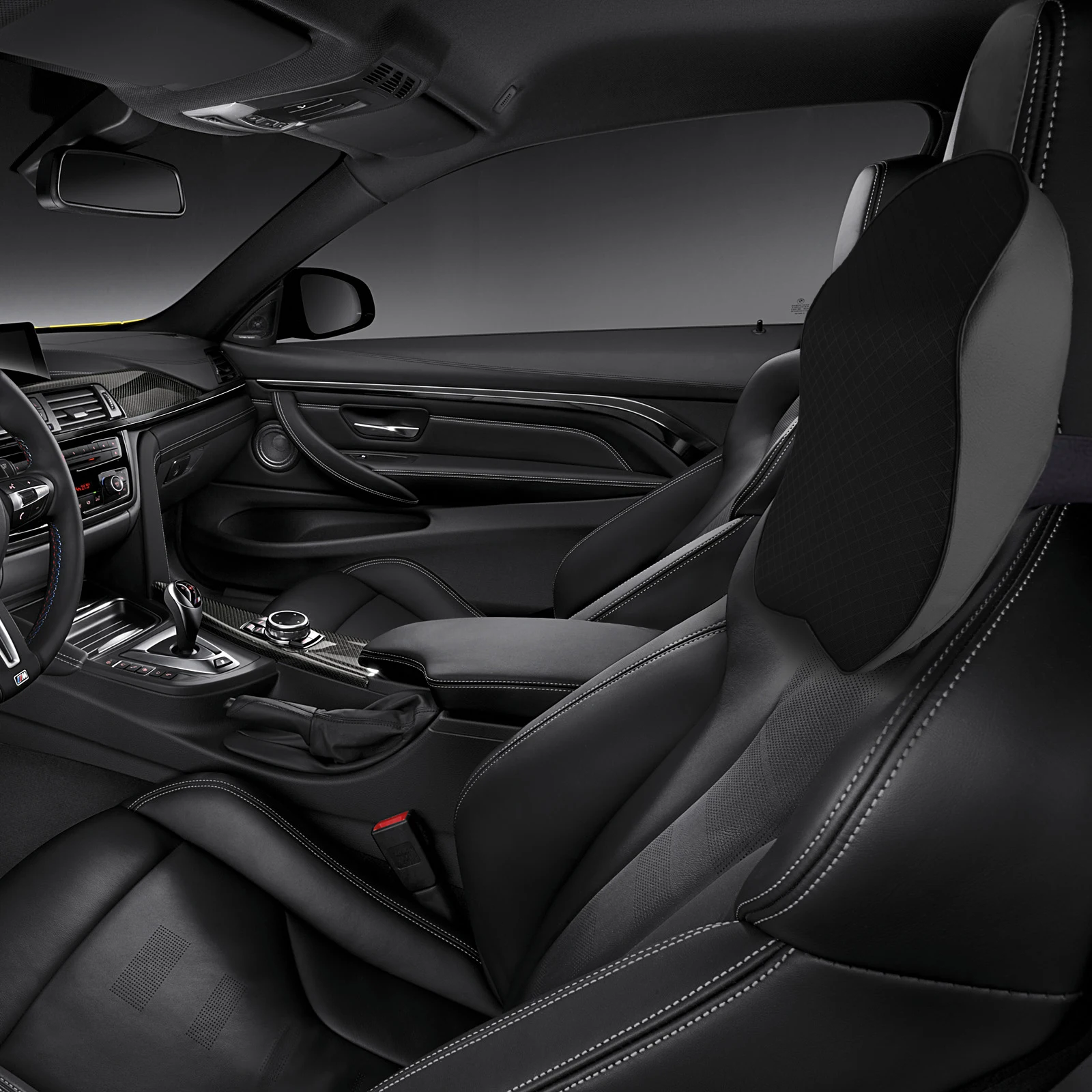 3D Черный Автомобильный подголовник для отдыха подушка с эффектом памяти