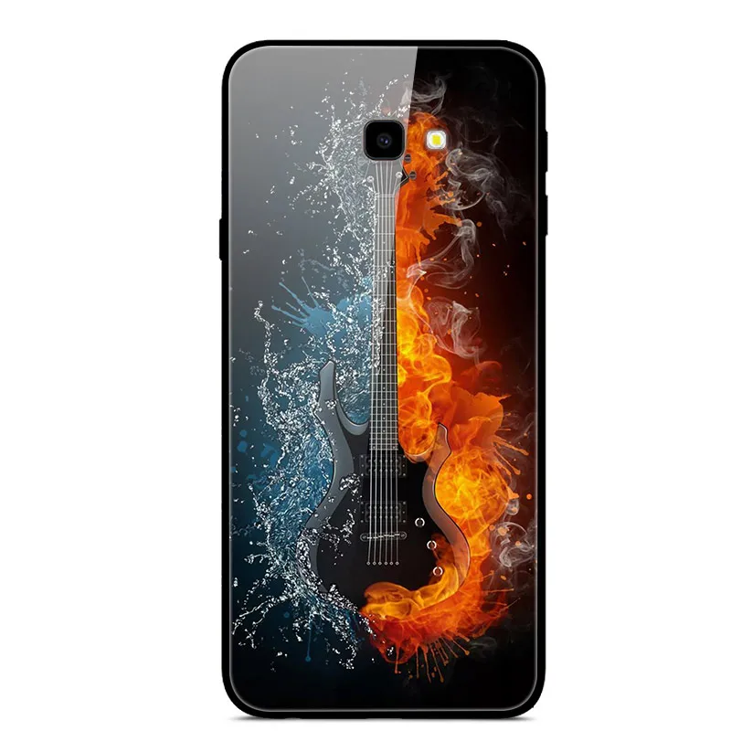 20 Для samsung J4 Plus чехол закаленное стекло твердая задняя крышка для samsung Galaxy J4 Plus чехол J 4 Plus A20E A2 Core Note 10 Plus - Цвет: 20