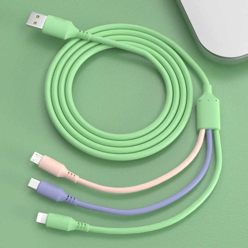 ANSEIP 3 в 1 USB кабель Micro C адаптер для быстрой зарядки мульти быстрое зарядное