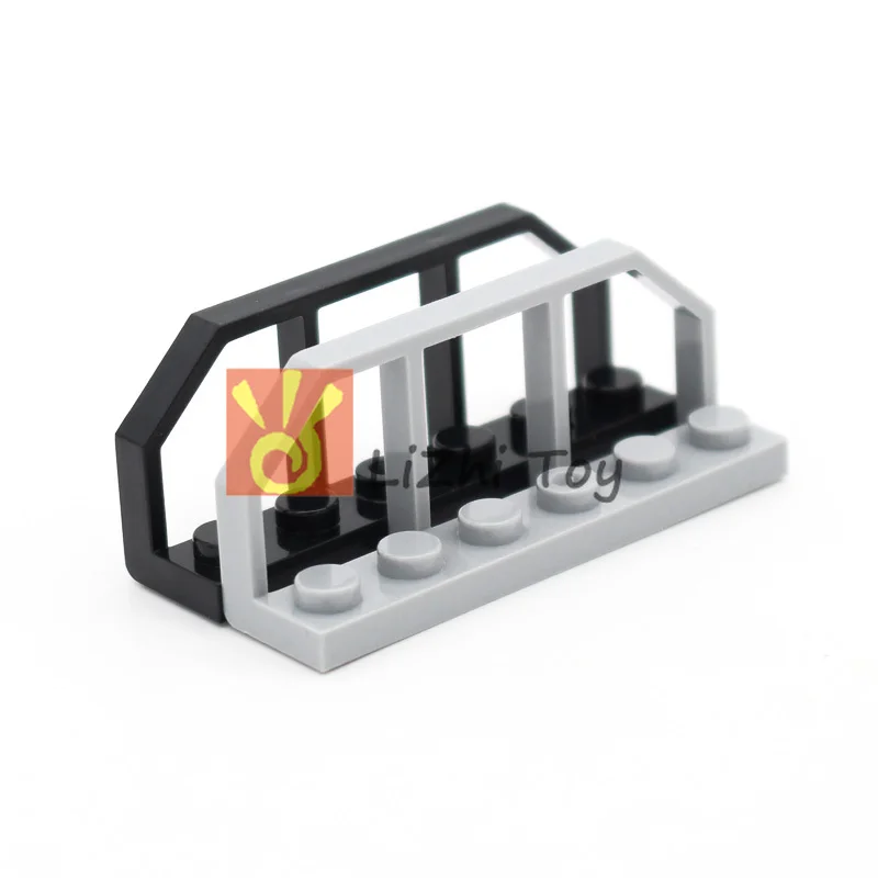 Модифицированная пластина MOC 6583 1x6 с концом поезда универсал сделай сам