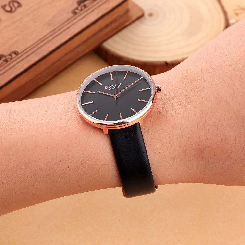 

New Fashion Brand Women Watches Luxury Leather Band Analog Alloy Quartz Wrist Watch Ladies Clock Relogio feminino