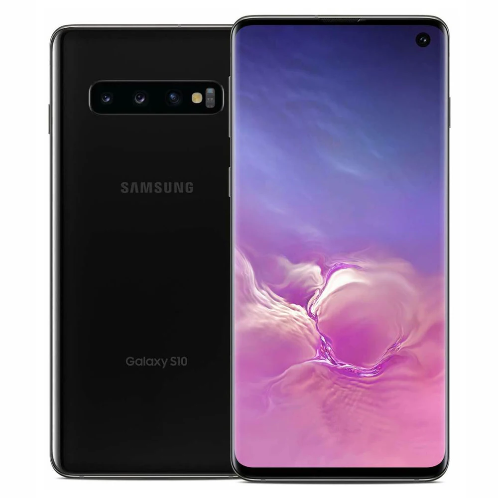 Samsung Galaxy S10 G973U1 G973U разблокирована 6 1 "мобильный телефон Восьмиядерный процессор