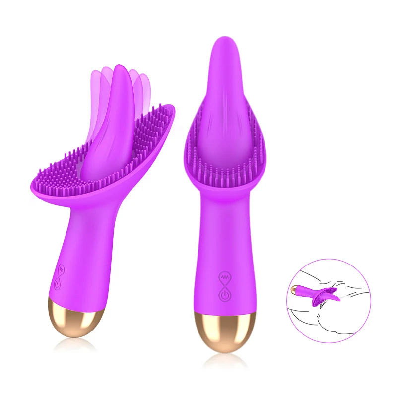 Вибратор для женщин Стимулятор клитора фаллоимитатор лизание киски секс шоп