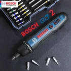 Оригинальный набор беспроводных электрических отверток Bosch Go2 3,6 В перезаряжаемая Автоматическая отвертка электрическая дрель Bosch Go электроинструменты